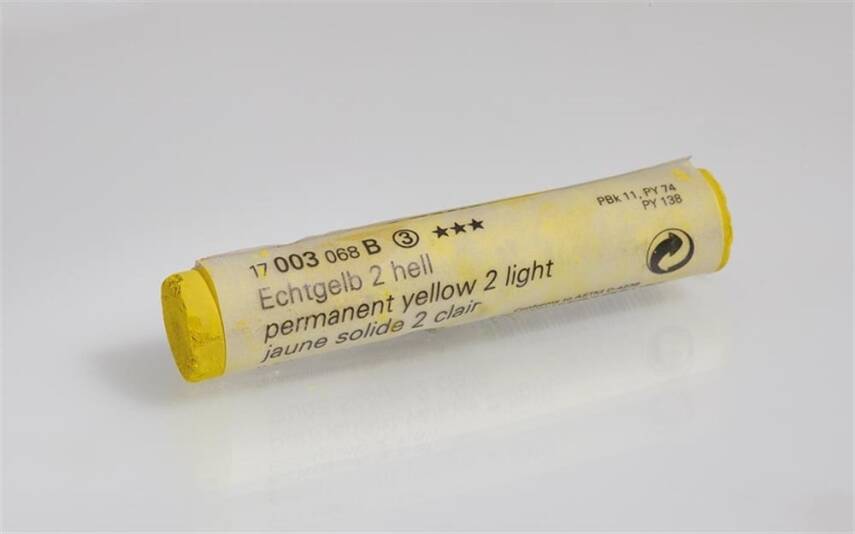 Schmincke Artist Soft Pastel Boya 003 B Permanent Yellow 2 Light - 1