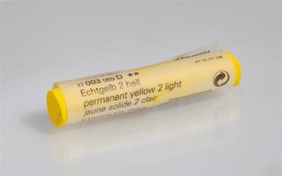 Schmincke Artist Soft Pastel Boya 003 D Permanent Yellow 2 Light