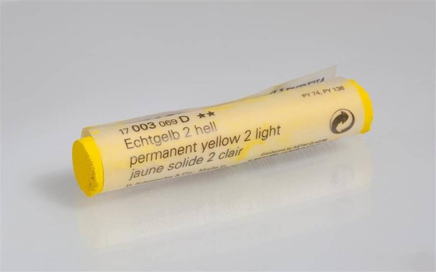 Schmincke Artist Soft Pastel Boya 003 D Permanent Yellow 2 Light - 1
