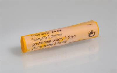 Schmincke Artist Soft Pastel Boya 004 D Permanent Yellow 3 Deep