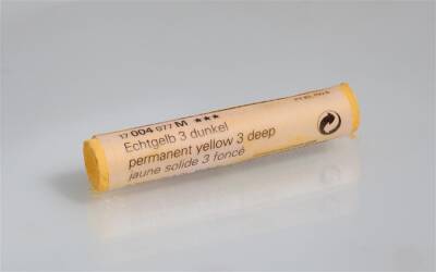 Schmincke Artist Soft Pastel Boya 004 M Permanent Yellow 3 Deep