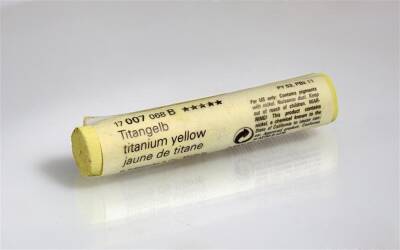 Schmincke Artist Soft Pastel Boya 007 B Titanium Yellow