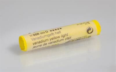 Schmincke Artist Soft Pastel Boya 008 D Vanadium Yellow Light
