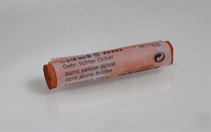 Schmincke Artist Soft Pastel Boya 019 B Burnt Yellow Ochre - 1