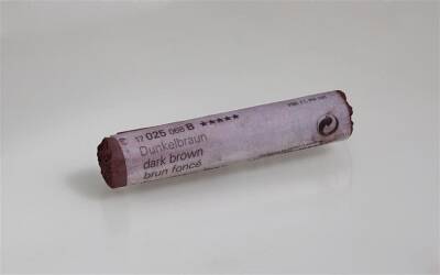 Schmincke Artist Soft Pastel Boya 025 B Dark Brown