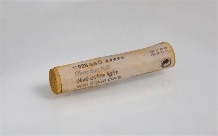 Schmincke Artist Soft Pastel Boya 028 D Olive Ochre Light - 1