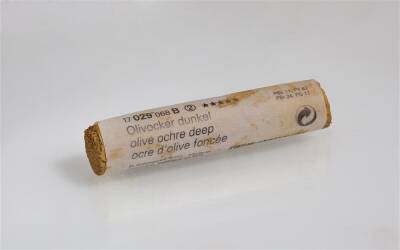 Schmincke Artist Soft Pastel Boya 029 B Olive Ochre Deep
