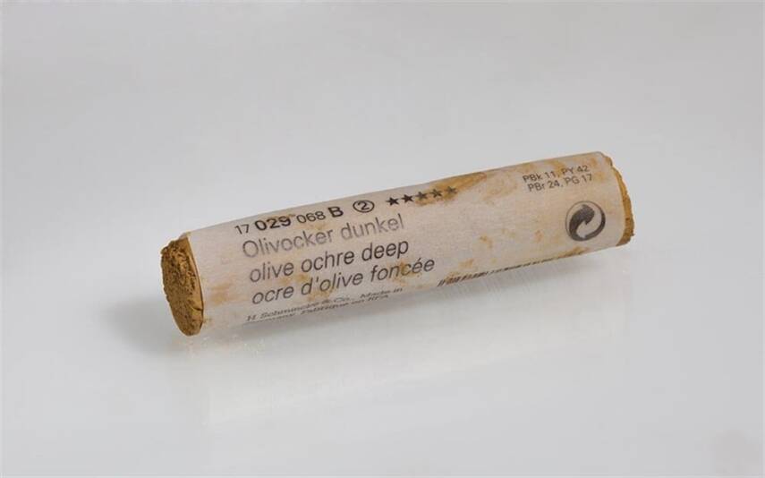 Schmincke Artist Soft Pastel Boya 029 B Olive Ochre Deep - 1