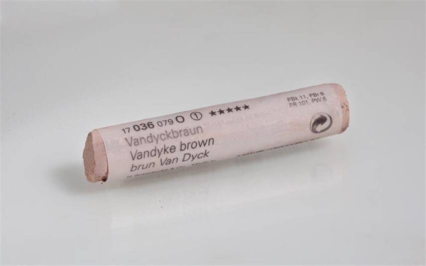 Schmincke Artist Soft Pastel Boya 036 O Vandyke Brown - 1