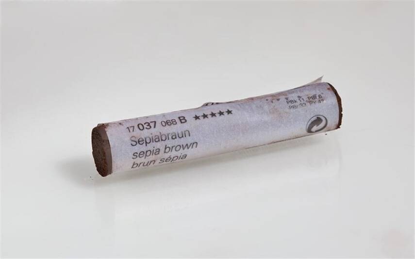 Schmincke Artist Soft Pastel Boya 037 B Sepia Brown - 1