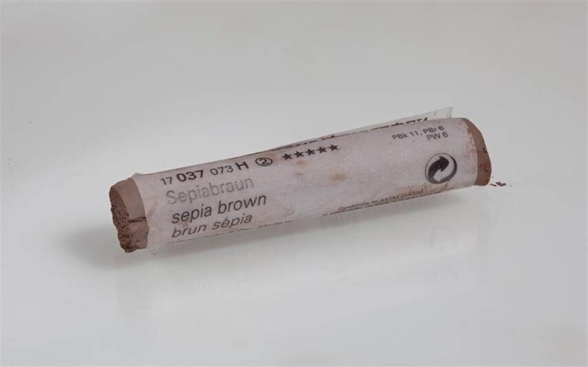 Schmincke Artist Soft Pastel Boya 037 H Sepia Brown - 1