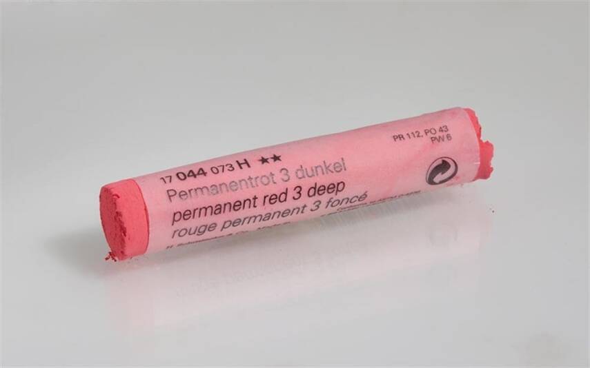 Schmincke Artist Soft Pastel Boya 044 H Permanent Red 3 Deep - 1