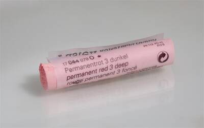 Schmincke Artist Soft Pastel Boya 044 O Permanent Red 3 Deep