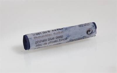 Schmincke Artist Soft Pastel Boya 061 B Phthalo Blue Deep