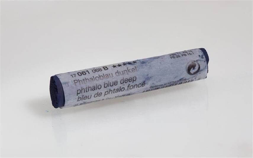 Schmincke Artist Soft Pastel Boya 061 B Phthalo Blue Deep - 1