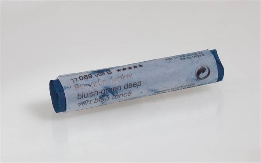 Schmincke Artist Soft Pastel Boya 069 B Bluish Green Deep - 1