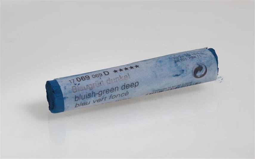 Schmincke Artist Soft Pastel Boya 069 D Bluish Green Deep - 1