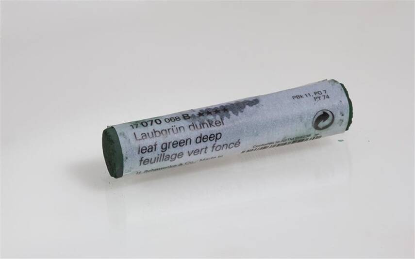 Schmincke Artist Soft Pastel Boya 070 B Leaf Green Deep - 1