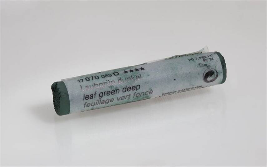 Schmincke Artist Soft Pastel Boya 070 D Leaf Green Deep - 1