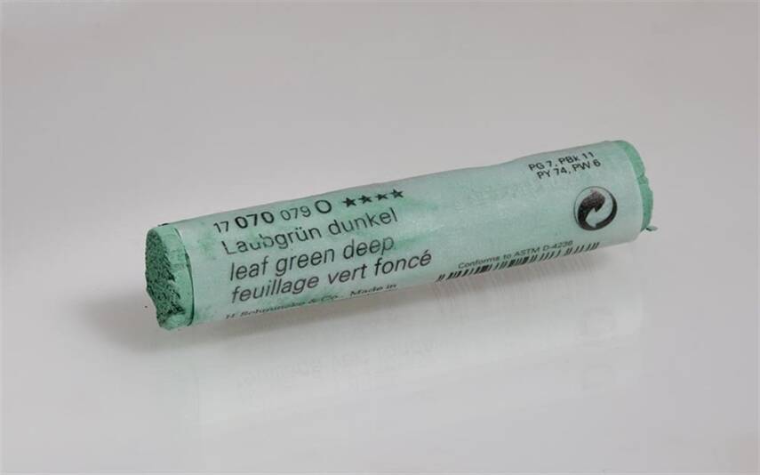 Schmincke Artist Soft Pastel Boya 070 O Leaf Green Deep - 1