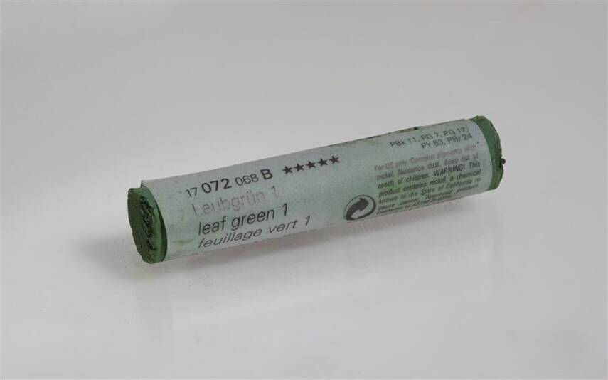 Schmincke Artist Soft Pastel Boya 072 B Leaf Green 1 - 1