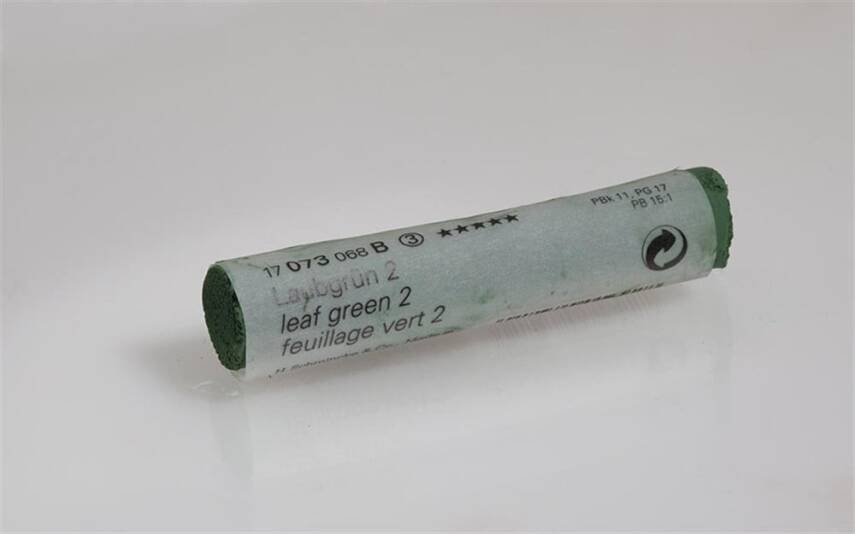 Schmincke Artist Soft Pastel Boya 073 B Leaf Green 2 - 1