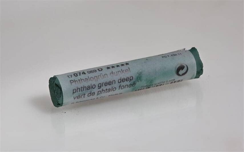 Schmincke Artist Soft Pastel Boya 074 D Phthalo Green Deep - 1
