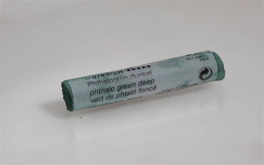 Schmincke Artist Soft Pastel Boya 074 H Phthalo Green Deep - 1