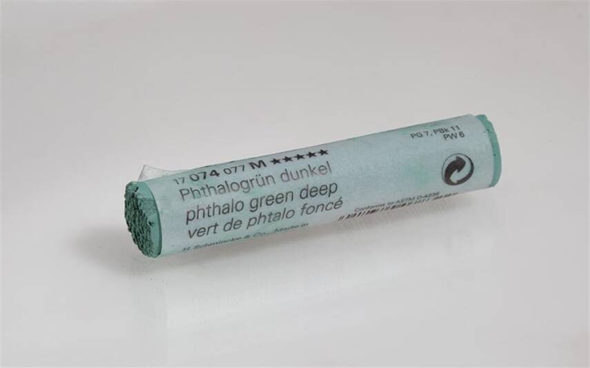 Schmincke Artist Soft Pastel Boya 074 M Phthalo Green Deep - 1