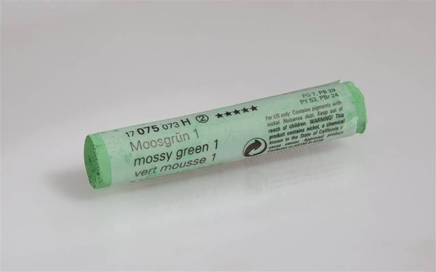 Schmincke Artist Soft Pastel Boya 075 H Mossy Green 1 - 1