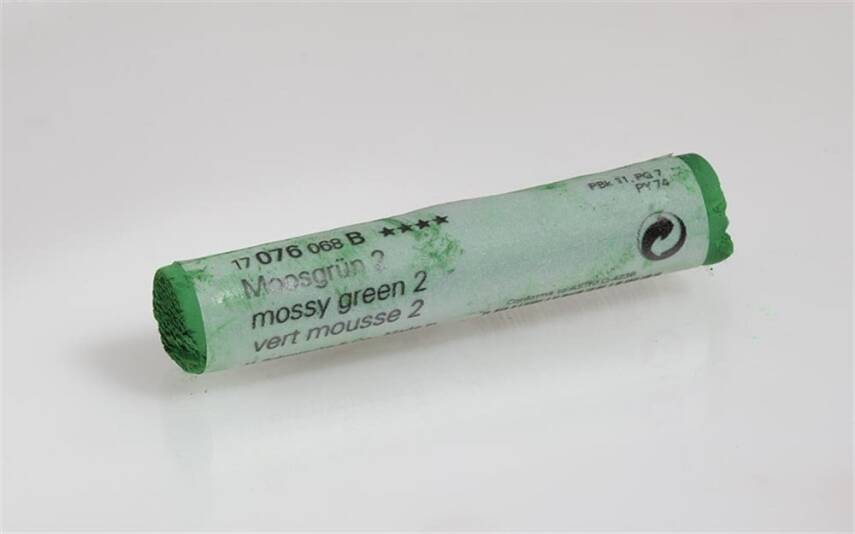 Schmincke Artist Soft Pastel Boya 076 B Mossy Green 2 - 1