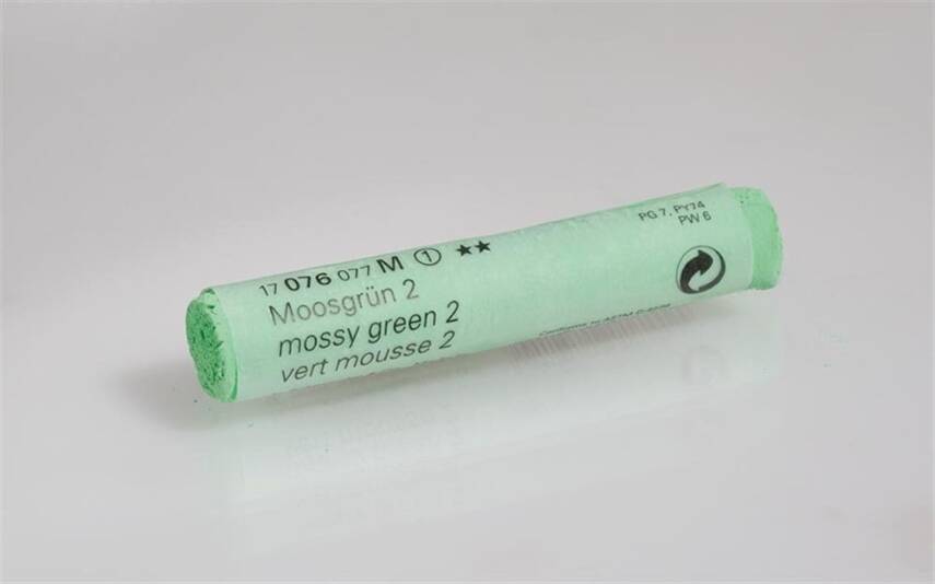 Schmincke Artist Soft Pastel Boya 076 M Mossy Green 2 - 1