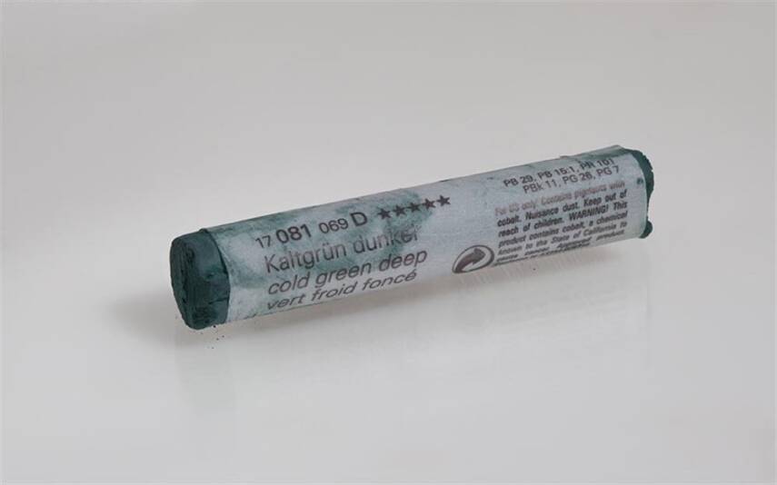 Schmincke Artist Soft Pastel Boya 081 D Cold Green Deep - 1
