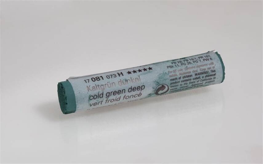 Schmincke Artist Soft Pastel Boya 081 H Cold Green Deep - 1