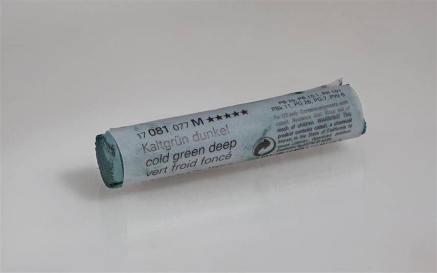 Schmincke Artist Soft Pastel Boya 081 M Cold Green Deep - 1