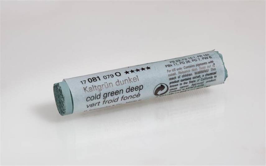 Schmincke Artist Soft Pastel Boya 081 O Cold Green Deep - 1