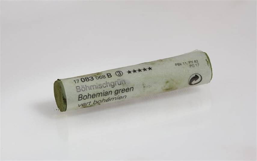 Schmincke Artist Soft Pastel Boya 083 B Bohemian Green - 1