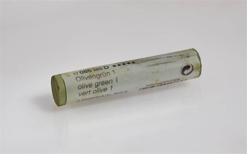 Schmincke Artist Soft Pastel Boya 085 D Olive Green 1 - 1