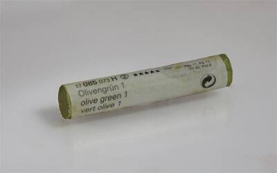 Schmincke Artist Soft Pastel Boya 085 H Olive Green 1