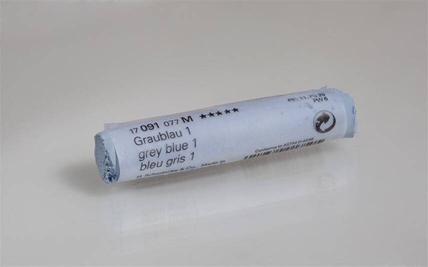 Schmincke Artist Soft Pastel Boya 091 M Grey Blue 1 - 1