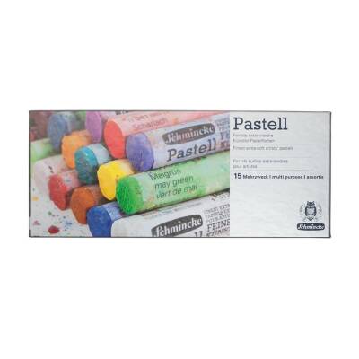 Schmincke Artist Soft Pastel Cardboard Box Pastel Set, 15 General Purpose Colors 77215 - 1