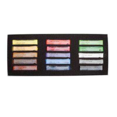 Schmincke Artist Soft Pastel Cardboard Box Pastel Set, 15 General Purpose Colors 77215 - 2