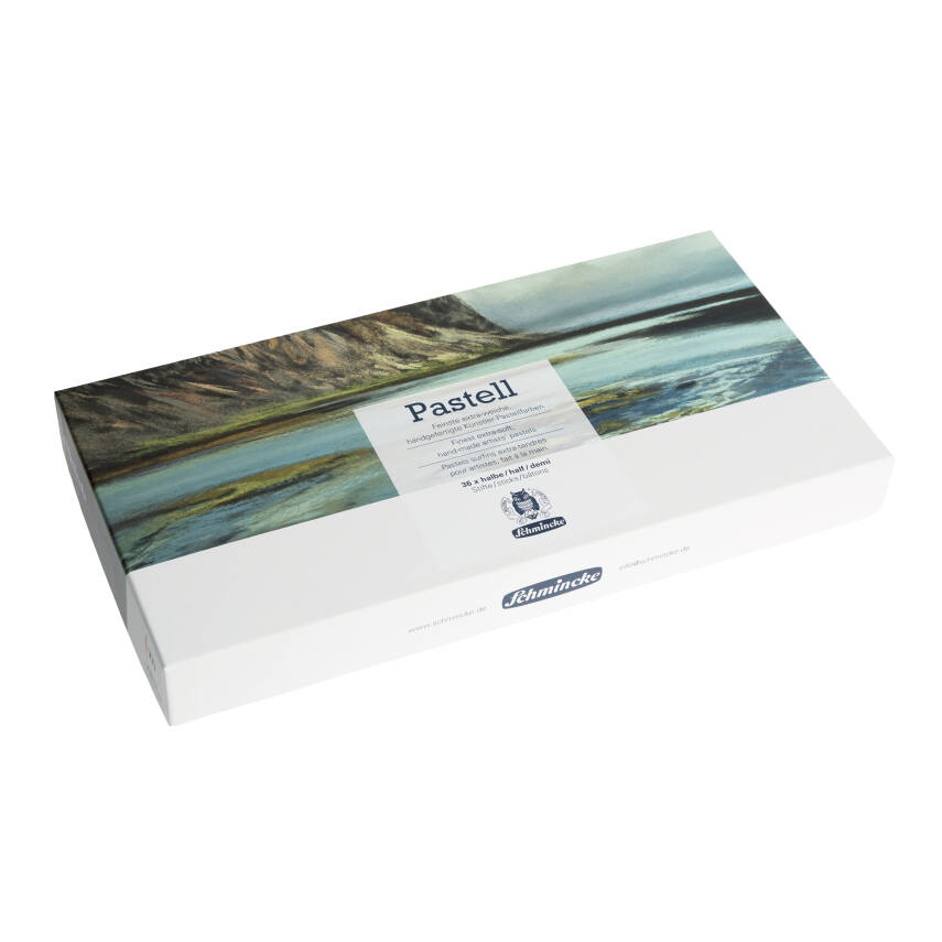 Schmincke Artist Soft Pastel Karton Kutulu Pastel Boya Seti 36 Renk Yarım Boy - 2