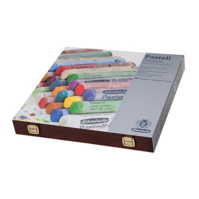 Schmincke Artist Soft Pastel Set in Wooden Box, 45 General Purpose Colors 77245 - 3
