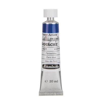 Schmincke Calligraphy Artist Gouache 20 ml Tube 431 Paris Blue