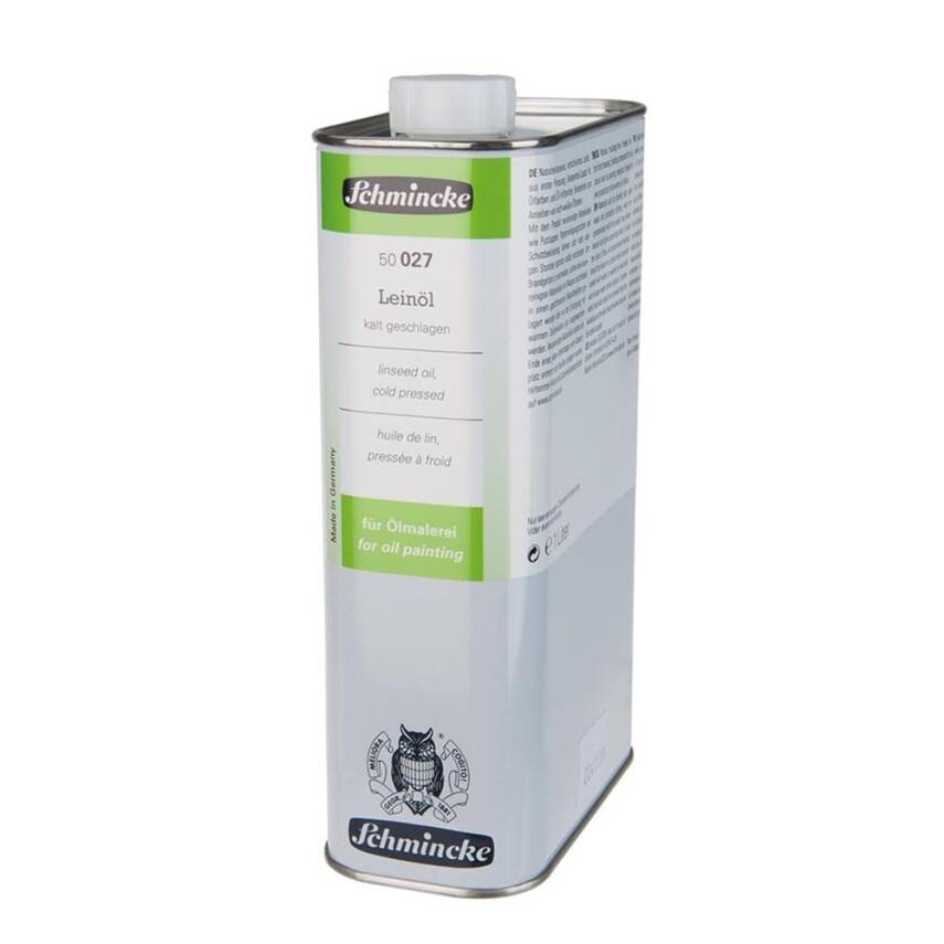 Schmincke Cold Pressed Linseed Oil 1000 ml 50027 - 1