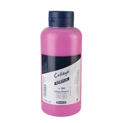 Schmincke College Acrylic Akrilik Boya 750 ml 350 College Magenta