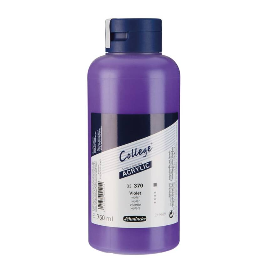 Schmincke College Acrylic Akrilik Boya 750 ml 370 Violet - 1