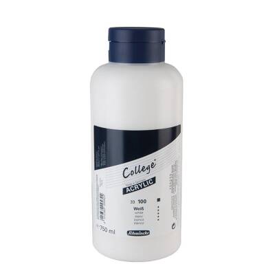 Schmincke College Acrylic Paint 750 ml 100 White