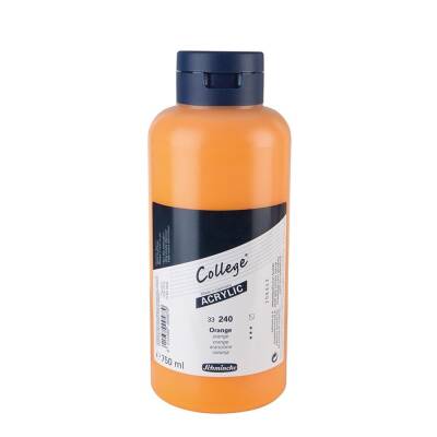 Schmincke College Acrylic Paint 750 ml 240 Orange